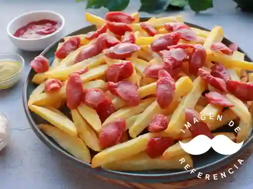 Porción Única de Salchipapas