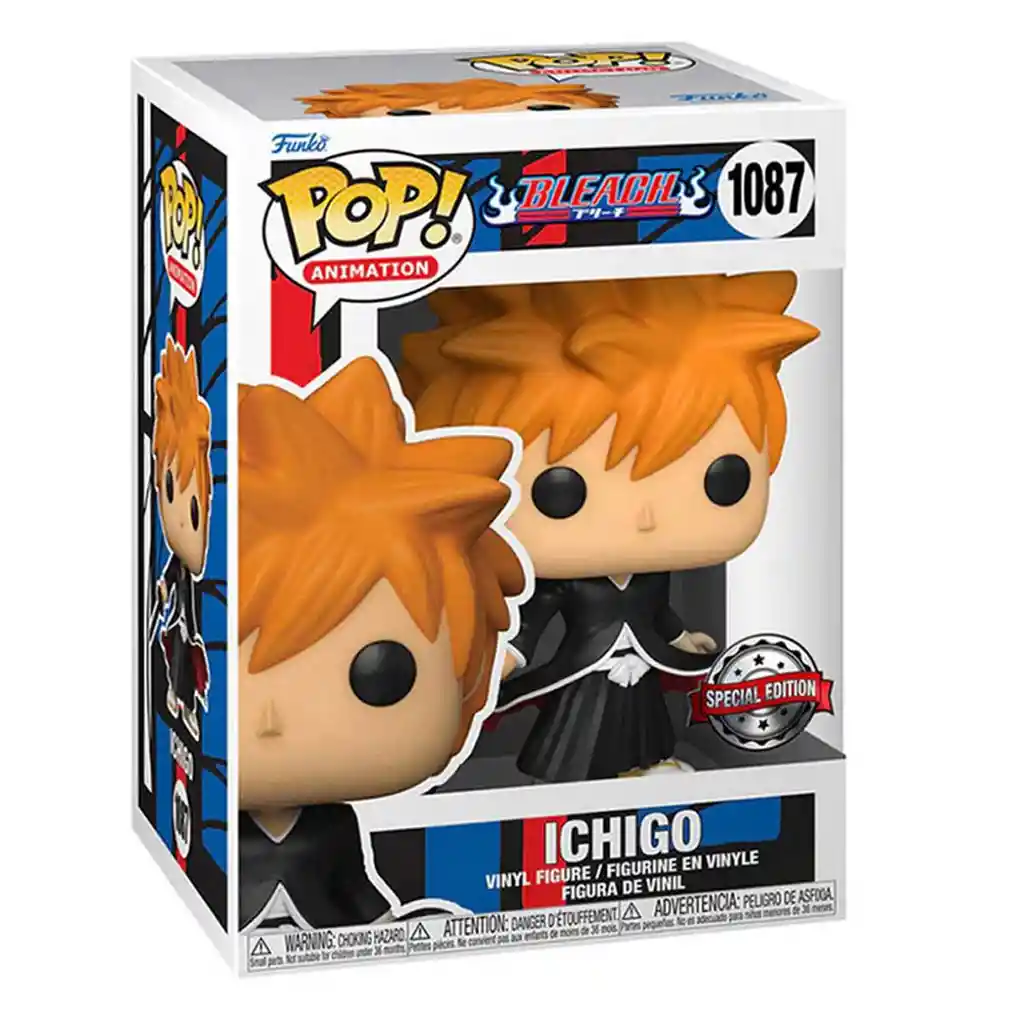 Funko Pop Figura Coleccionable Bleach Ichigo 1087