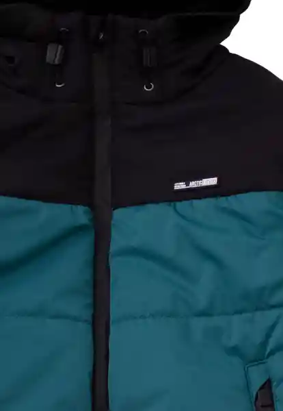 Abrigo Parka Junior Arctic 355 Esmeralda Oscuro 8 Años Ficcus