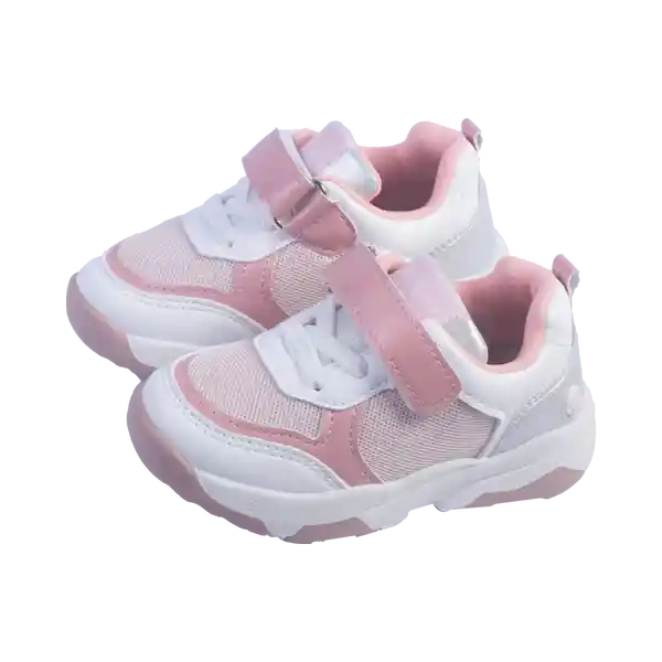 Zapatillas Bebe Niña Blanco Pillin 27