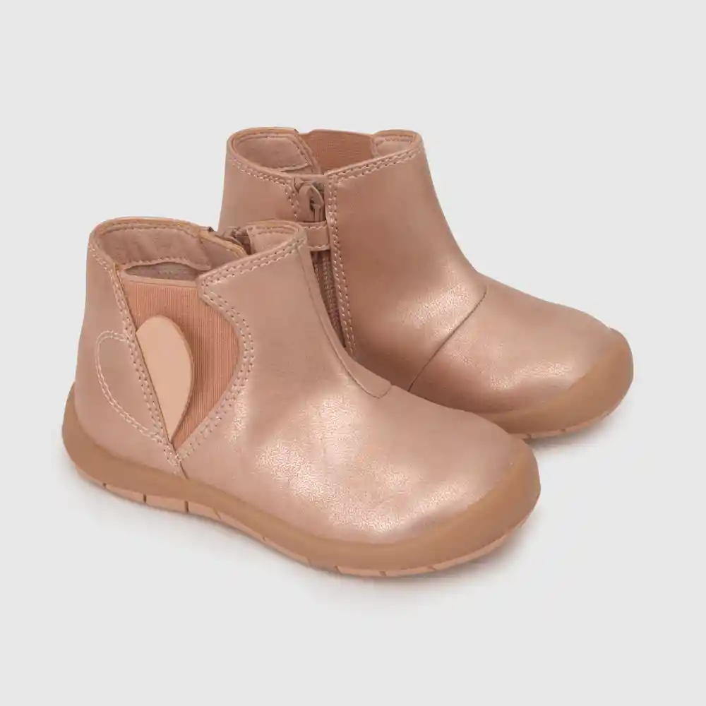 Botines Para Niña Rosada Talla 26