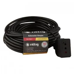 Rittig Alargador Simple Negro