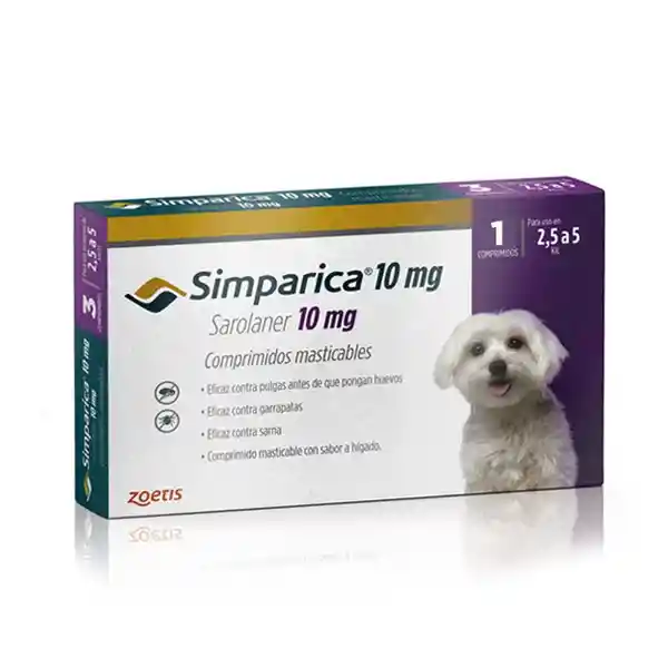 Simparica Antiparasitario Para Perro