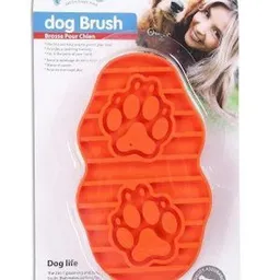 Cepillo de Goma Para Mascotas