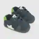 Zapatillas Para Niño Estrella Cordones Azul Talla 15 Colloky