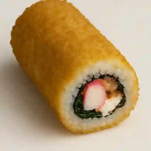 Hand roll salmón crispi