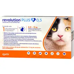 Revolution Plus Antiparasitario (30 mg / 5 mg)