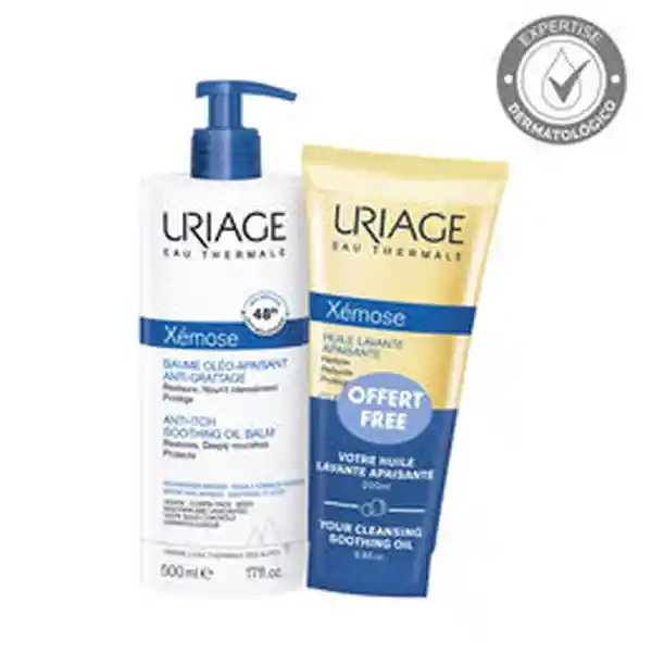 Uriage Kit Xemose Bálsamo + Aceite Limpiador