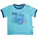 Polera Bebé Niño Turquesa Talla 9 M Pvy656-23Cal Pillín