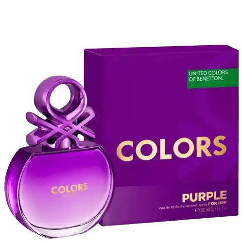 Benetton Colors Purple Edt 80 Ml Mujer