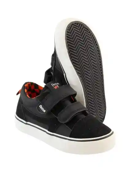 Zapatillas Urbana 2 Velcros Andante Niño Negro 22 876 Ficcus