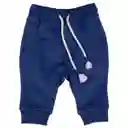 Pantalón Buzo Bebé Niño Azul Talla 6 M Pillín