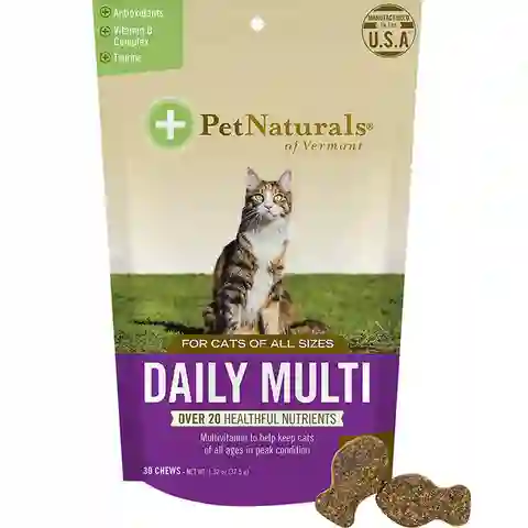 Pet Naturals Snack Para Gato Multivitaminas