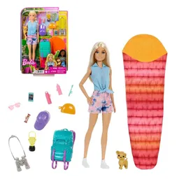 Barbie Muñeca Malibú Dia de Campamento