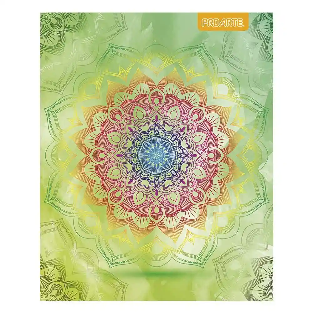 Proarte Cuaderno Universitario Mandalas 100 Hojas C7Mm