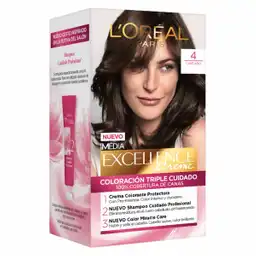 Loreal Paris-Excellence Creme Coloracion 4 Castaño