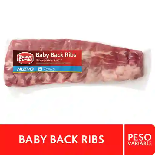 Costillas de Cerdo Baby Back Ribs Kg