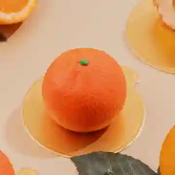 Mousse naranja alegre