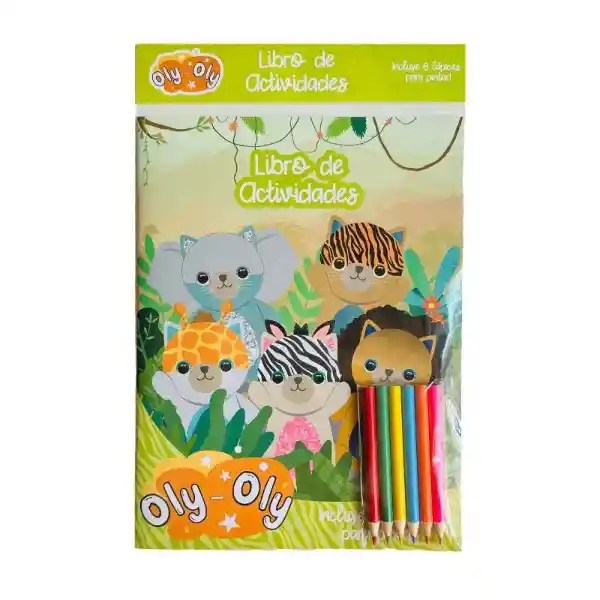 Oly Oly Libro Para Colorear Con Lapices