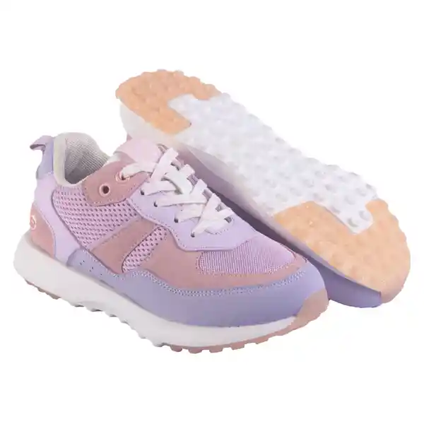 Zapatillas Urbana Niña Lila Talla 34 Pillin