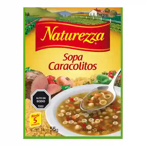 Naturezza Sopa de Fideos Caracolitos