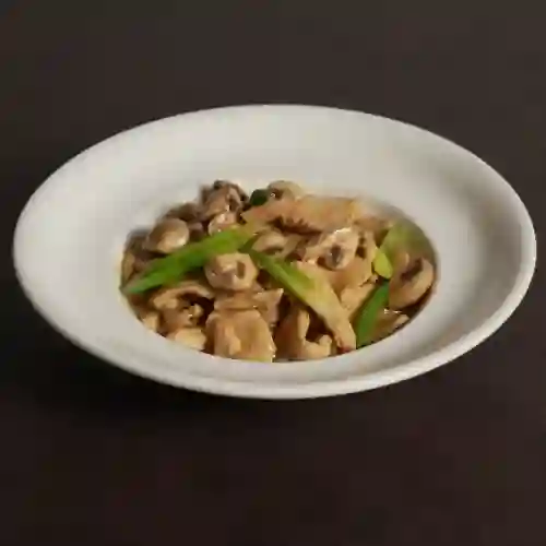 Pollo con Champiñones