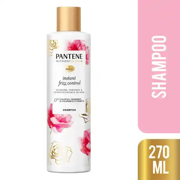 Pantene Shampoo Frizz Control Rose