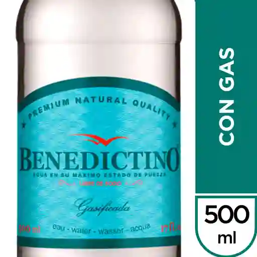 Benedictino Sin Gas O con Gas 500 ml