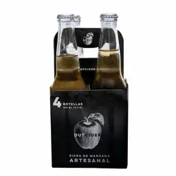 Outcider Sidra de Manzana Artesanal 4 x 360 cc