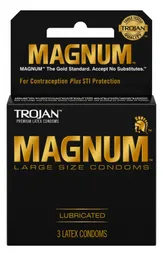 Trojan Preservativo Magnum 3Un