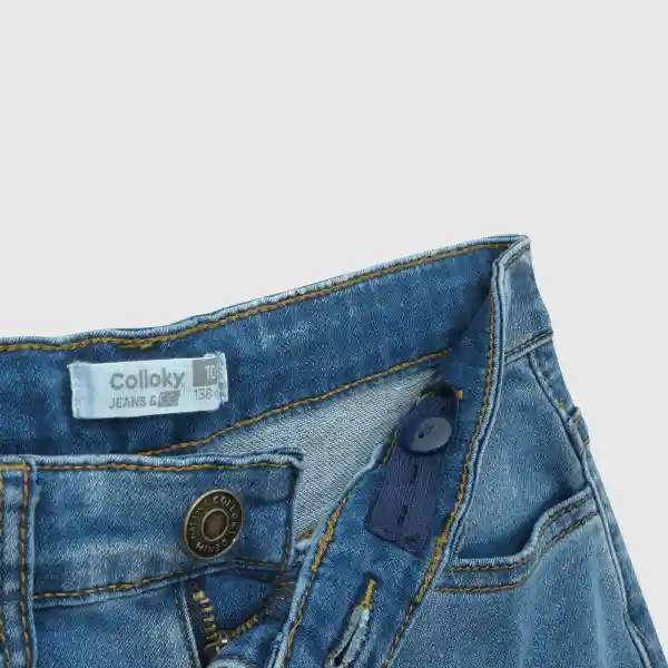 JeanElasticado de Niño Denim Talla 12A Colloky