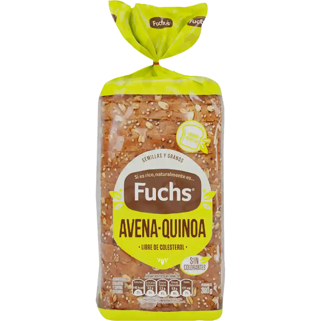 Fuchs Pan Molde Avena Quinoa