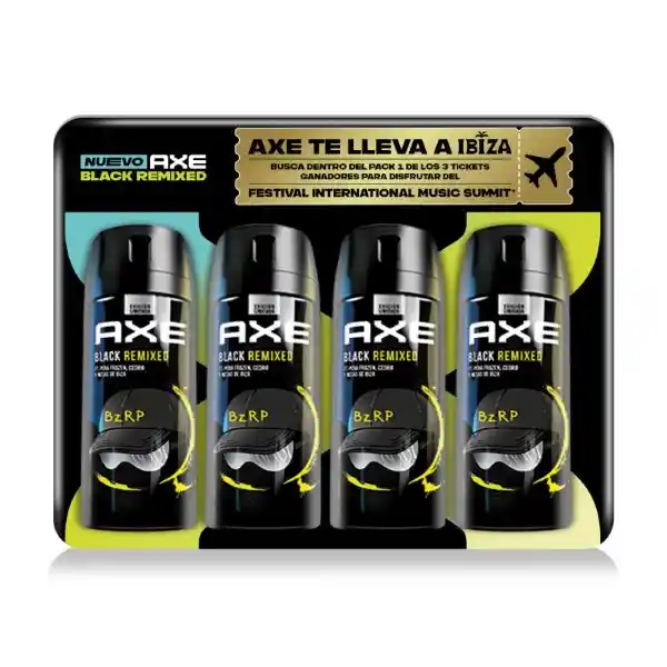 Axe Desodorante Aeresol Bs Black Bzrp