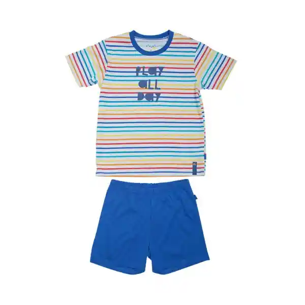 Pijama Niño Azul Petróleo Pillin 14