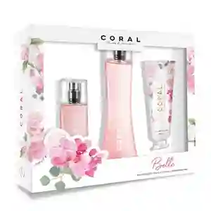 Coral Set Belle fragancia + Crema de Manos