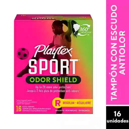 Playtex Tampones Sport Odor Shield Regular