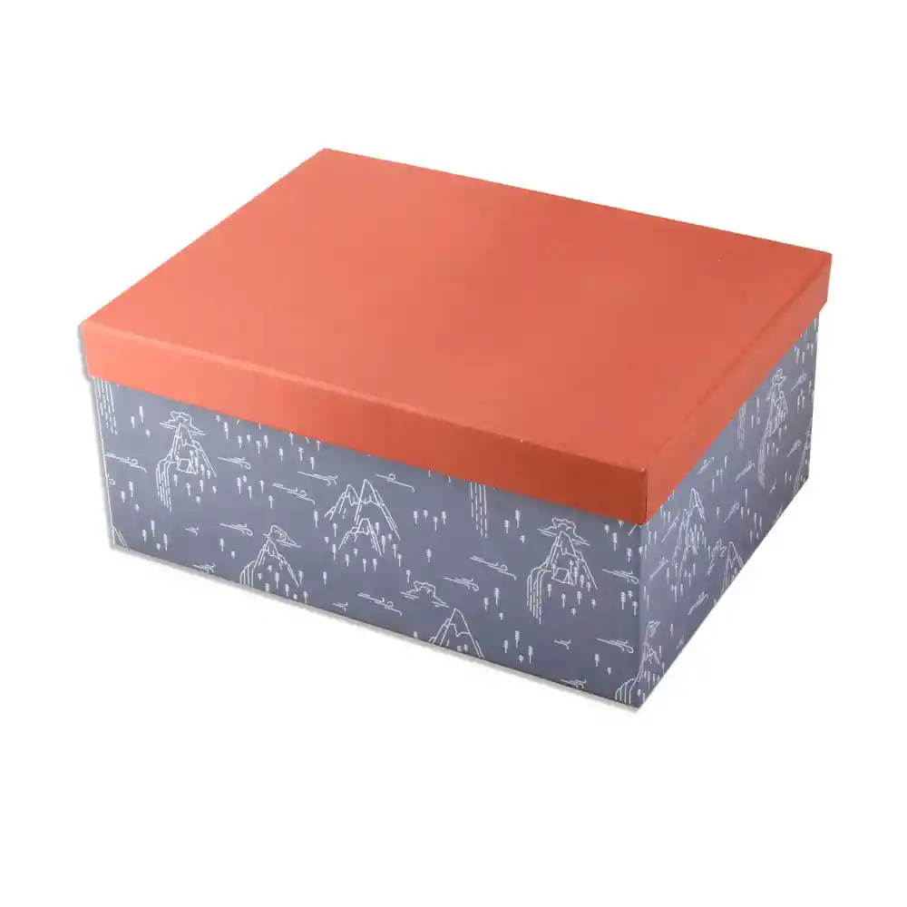 Caja Krea de Cartón Rectangular Boy L Teen