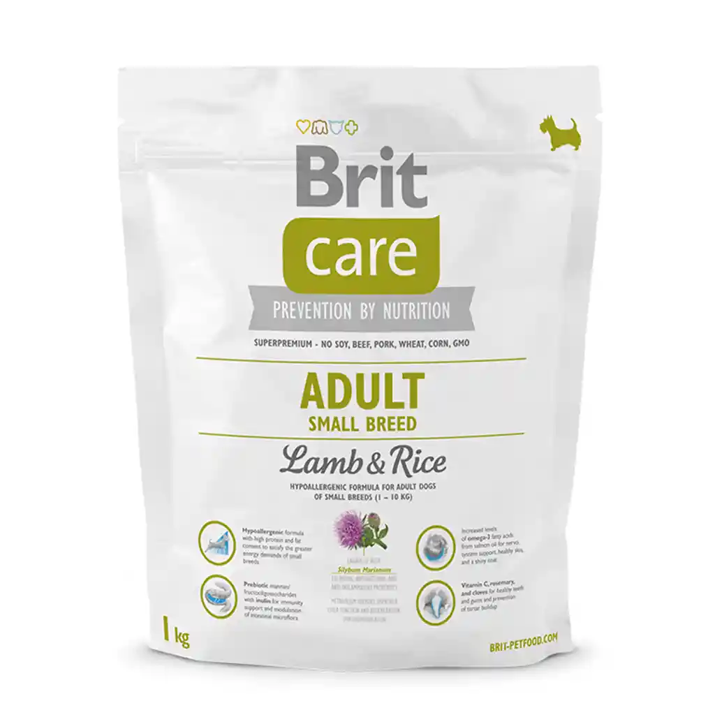 Brit Care Alimento para Perro Mini Adulto Sabor Cordero y Arroz