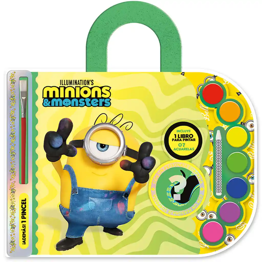 Libro Minions-acuarelas