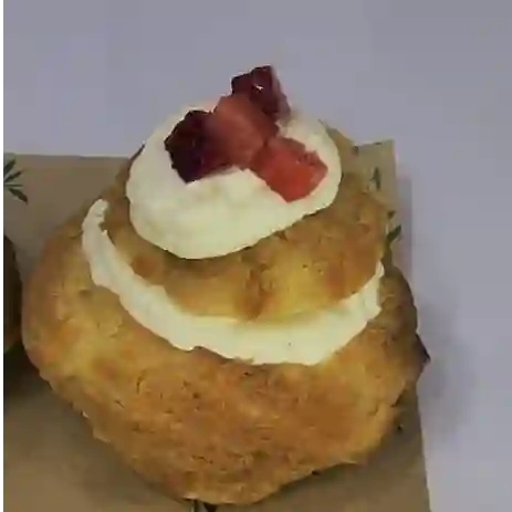 Profiterol de Fresa