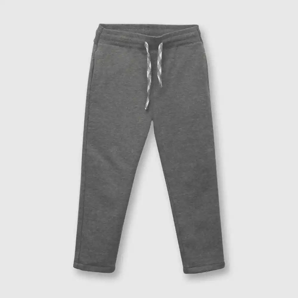Pantalón Clásico De Niño Gris Talla 10 Años