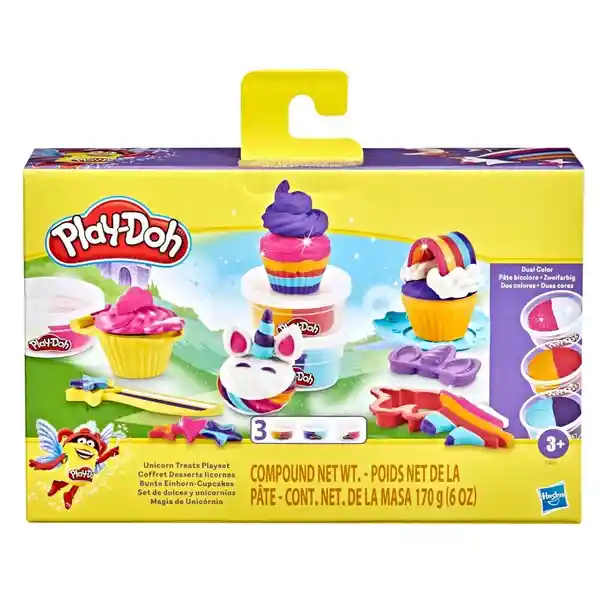 Play Doh Masa Moldeable Delicias de Unicornios