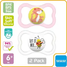 Mam Chupete Air 6 Meses Pack X2