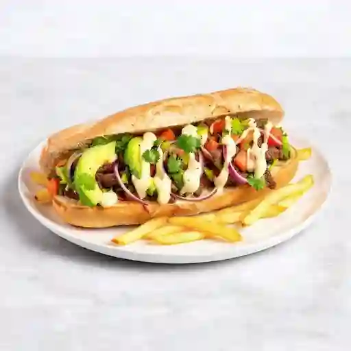 Sanguche Saltado Fusion