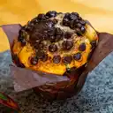 Muffin Relleno Choco Chips y Nutella