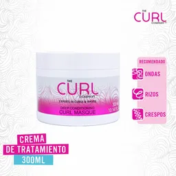 Curl Company Máscara Para Rizos Deep Conditioning Moringa Oil