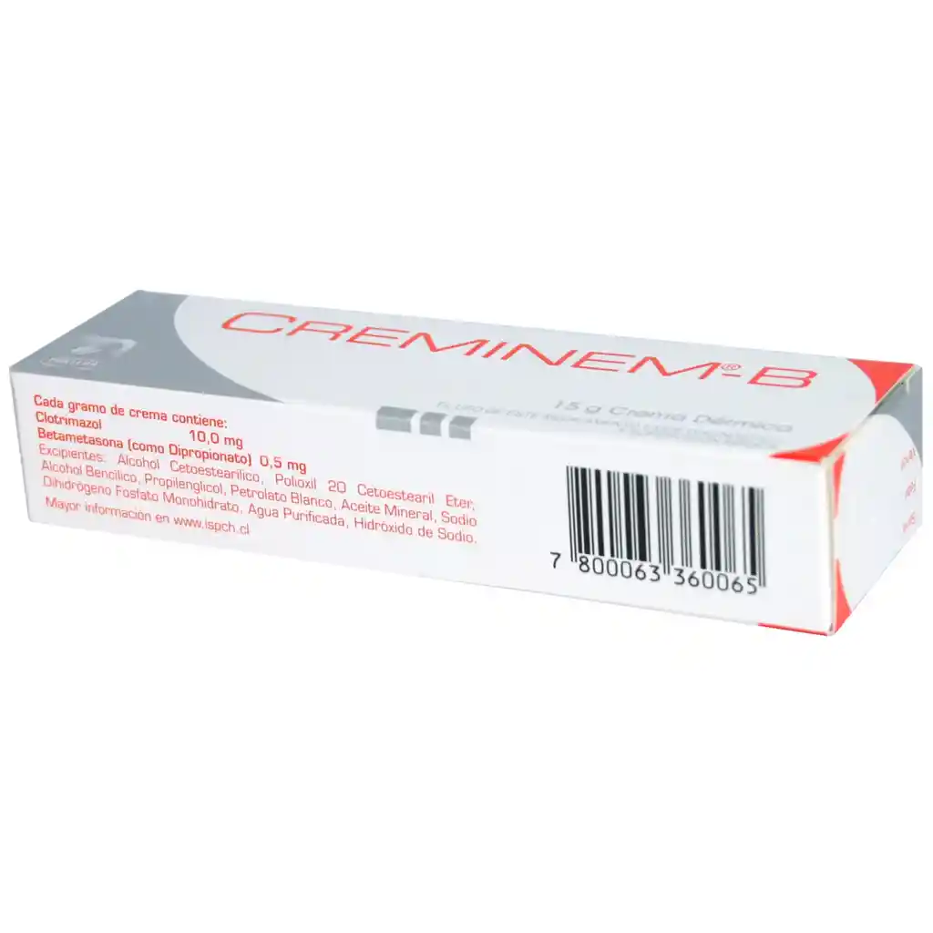 Clotrimazol Creminem -B 10 Mg Crema Dermica