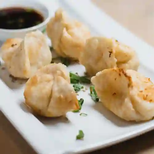 Gyozas de Camarón y Queso Crema