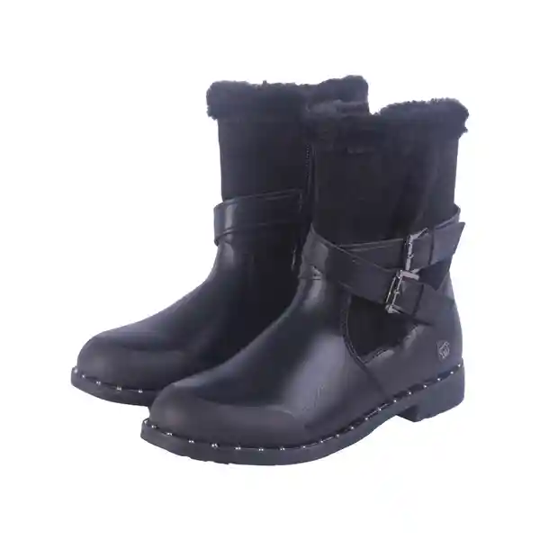 Botas Niña Negro Talla 36 Pillin