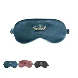 Miniso Antifaz Para Dormir Bordado "Beauty" Rojo